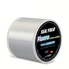 500M Fluorocarbon Fishing Line – 3.57lb-26.45lb Strong Nylon Sinking Wire for Carp & Saltwater Fishing