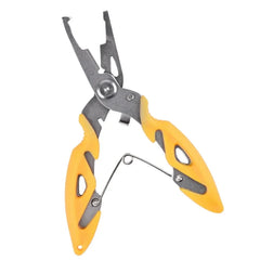 Multifunction Stainless Steel Fishing Pliers – Scissors, Hook Remover & Braid Cutter with Lanyard