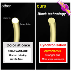 500M Fluorocarbon Fishing Line – 3.57lb-26.45lb Strong Nylon Sinking Wire for Carp & Saltwater Fishing