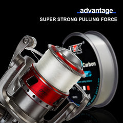 100m Fluorocarbon Fishing Line – Super Soft Carbon Coated Nylon Line (0.14mm–0.5mm, 4.13–34.32lb)