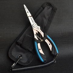 Stainless Steel Fishing Pliers – Hook Remover & Braid Line Cutter