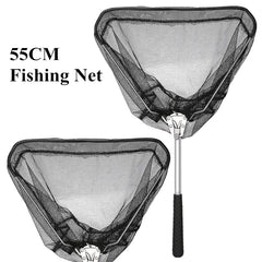 Telescopic Folding Fishing Net – Aluminum Alloy Landing Net for Carp & Fly Fishing