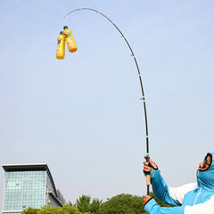 Casting & Spinning Lure Fishing Rod – 1.8m/2.1m Carbon Fiber Ultralight Travel Rod