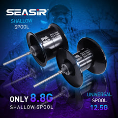Cast-X Baitcasting Reel – 7.3:1 HS Ratio, Double Spools, Carbon Grip, 8.5kg Drag