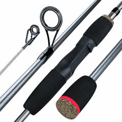 Spinning/Casting Rod – 5 Sections Carbon Fiber Ultra Light Carp Fishing Pole