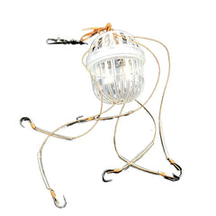 Explosion Bait Cage Hook – 6 Strong Carbon Steel Fishing Hooks for Carp & Sea Fishing