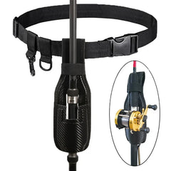 Portable Waist Fishing Rod Holder – Adjustable Outdoor Fishing Gear Accessory