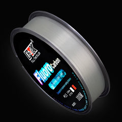 100m Fluorocarbon Fishing Line – Super Soft Carbon Coated Nylon Line (0.14mm–0.5mm, 4.13–34.32lb)