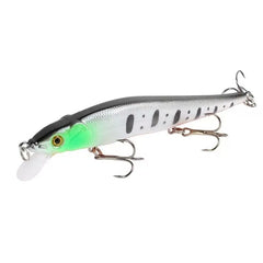 Minnow Fishing Lure – 115mm 14g Sinking Hard Bait Crankbait for Bass & Pike