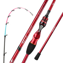 Sea Fishing Rod 1.75M MT Cuttlefish Rod with Fuji Rings – Lightweight Carbon Baitcasting Rod