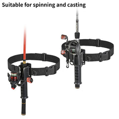 Portable Waist Fishing Rod Holder – Adjustable Outdoor Fishing Gear Accessory