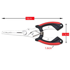 Stainless Steel Fishing Pliers – Hook Remover & Braid Line Cutter