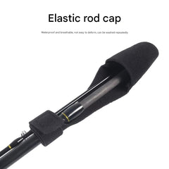 Fishing Rod Strap Set – Elastic Protection Rod Cap & Reel Tie