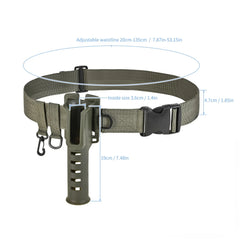 Portable Waist Fishing Rod Holder – Adjustable Outdoor Fishing Gear Accessory